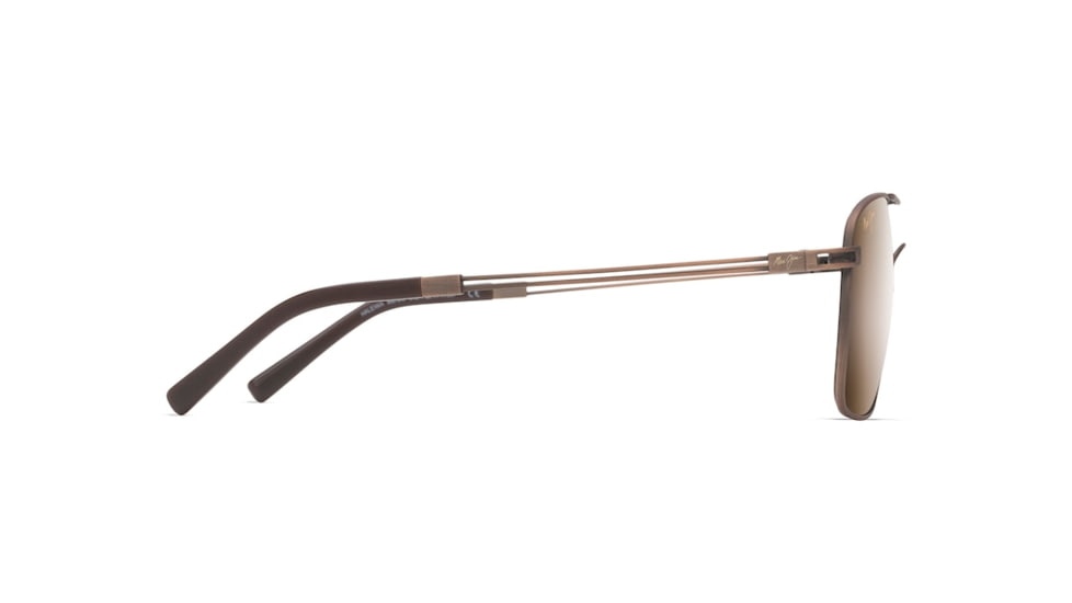 Maui Jim Haleiwa Unisex Sunglasses,Copper Frame,Polarized,HCL Bronze Lens, H328-18