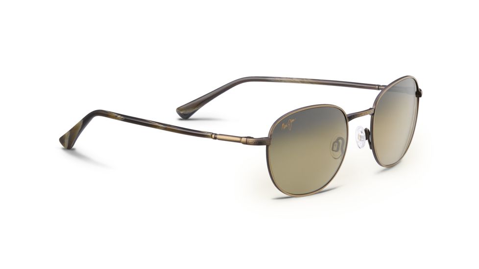 Maui Jim Hana Hou Sunglasses - Antique Gold Frame and HCL Bronze Lens HS292-16C