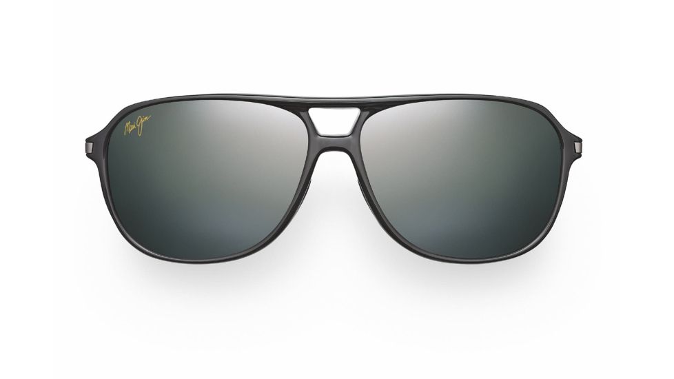 Maui Jim Dawn Patrol Sunglasses - Gloss Black Frame, Neutral Grey Lenses - 223-02