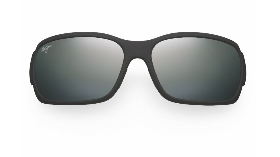 Maui Jim Hamoa Beach Sunglasses - Matte Black Rubber Frame, Neutral Grey Lenses - 226-2M