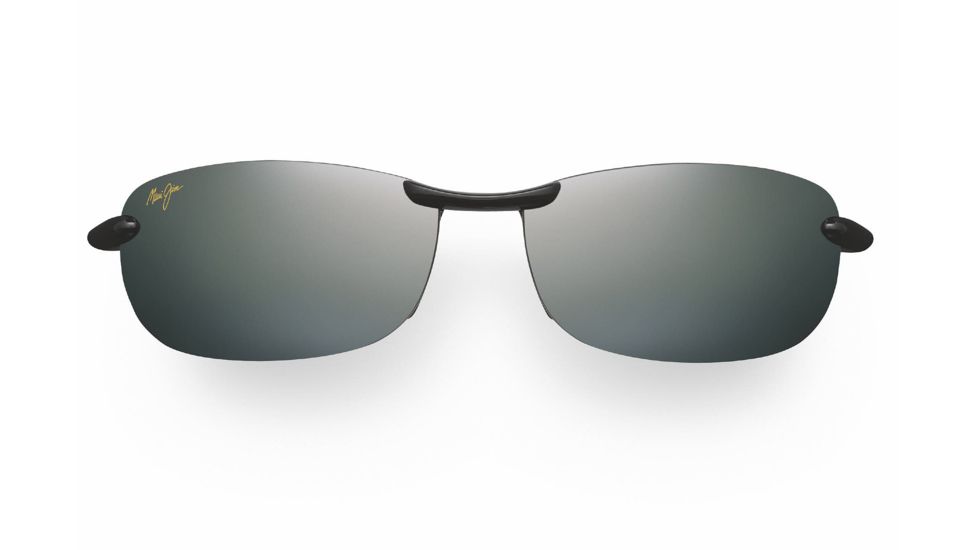 Maui Jim Makaha Reader Sunglasses - Gloss Black Frame, Neutral Grey Lenses