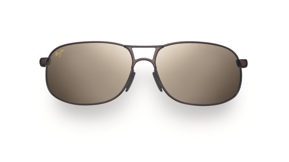 Maui Jim Bayfront Sunglasses - Gloss Brown Frame, HCL Bronze Lenses - H205-25
