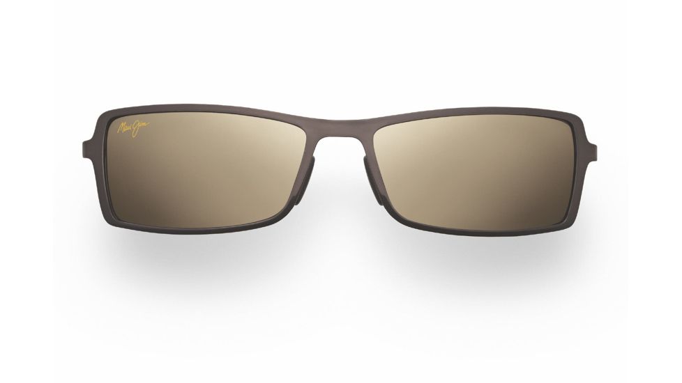 Maui Jim Shark Pit Sunglasses - Brushed Bronze Frame, HCL Bronze Lenses - H228-20