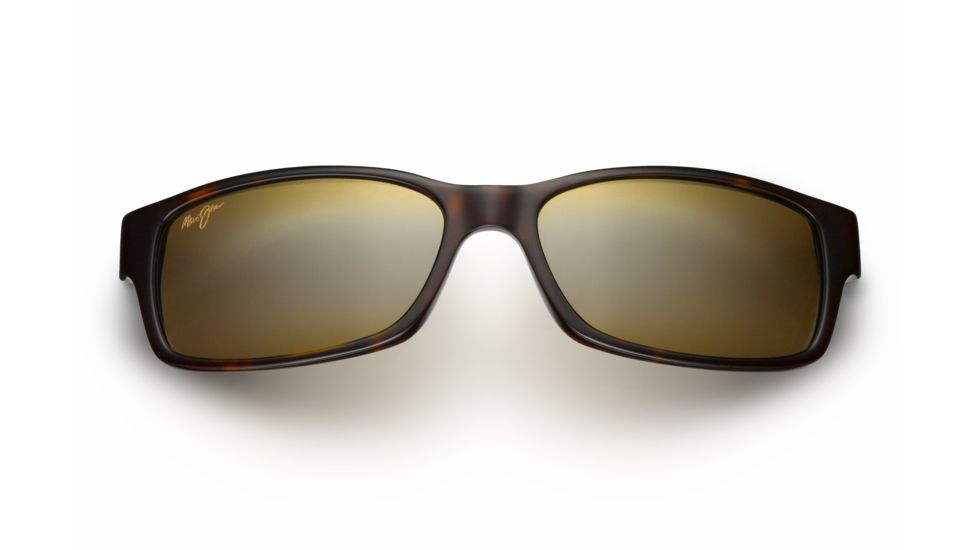 Maui Jim Hidden Pinnacle Sunglasses - Dark Tortoise Frame,HCL Bronze Lens H298-10