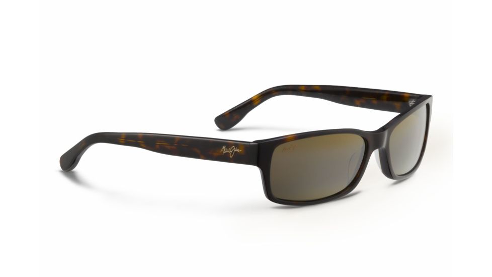 Maui Jim Hidden Pinnacle Sunglasses - Dark Tortoise Frame,HCL Bronze Lens H298-10