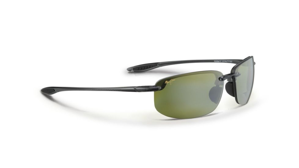 Maui Jim Hookipa Reader Sunglasses - Smoke Grey Frame and Maui HT +1.50 Polarized Lens - Universal Fit HT807N-1115