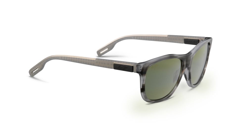 Maui Jim Howzit Sunglasses, Light Charcoal Frame, Maui HT Lens, Polarized, HT734-27L