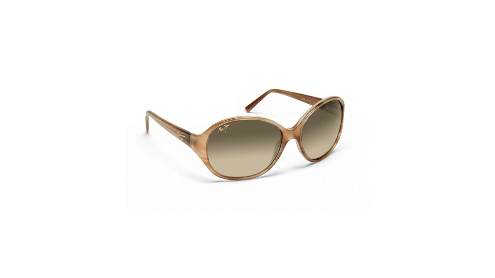 Maui Jim Hs221 22m Ginger Sandstone Frame Hcl Bronze Lens Sunglasses