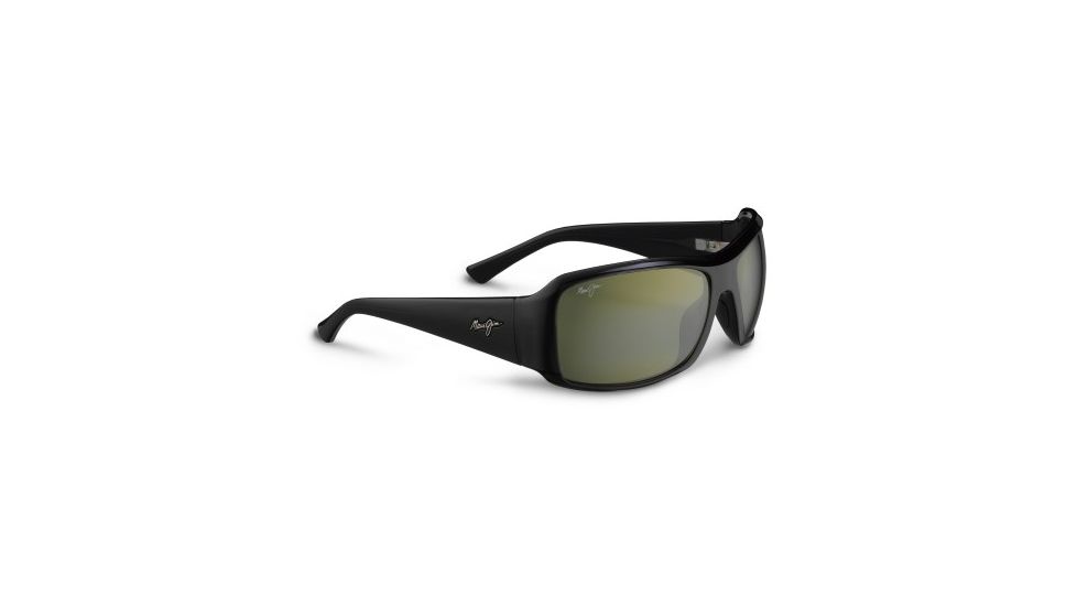 Maui Jim Ht255 11 Nine Palms Translucent Dark Grey Frame Grey Lens Sunglasses