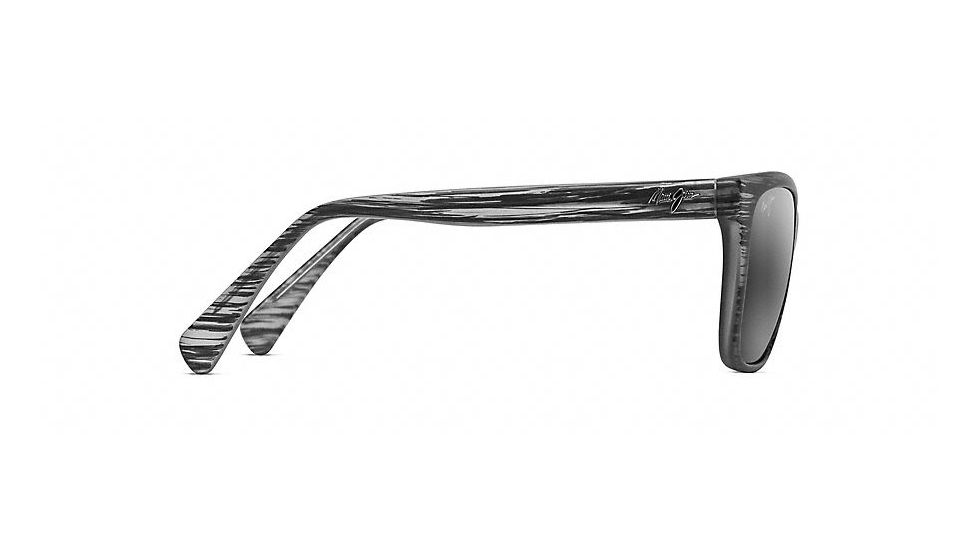 Maui Jim Jacaranda Fashion  Sunglasses,Matte Grey Stripe,Neutral Grey Lens 763-11MS