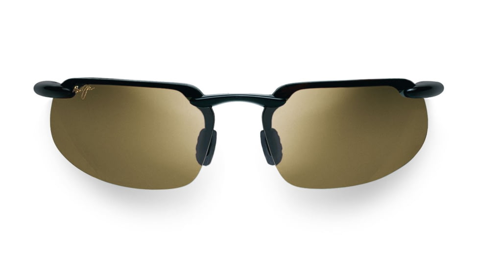 Maui Jim Kanaha Sunglasses w/ Gloss Black Frame and HCL Bronze Lenses - H409-02