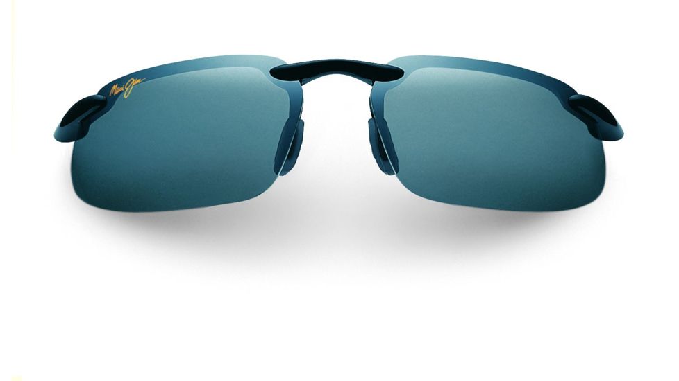 Maui Jim Kanaha Sunglasses,Universal Fit - Gloss Black Frame,Polarized Neutral Grey Lens 409N-02