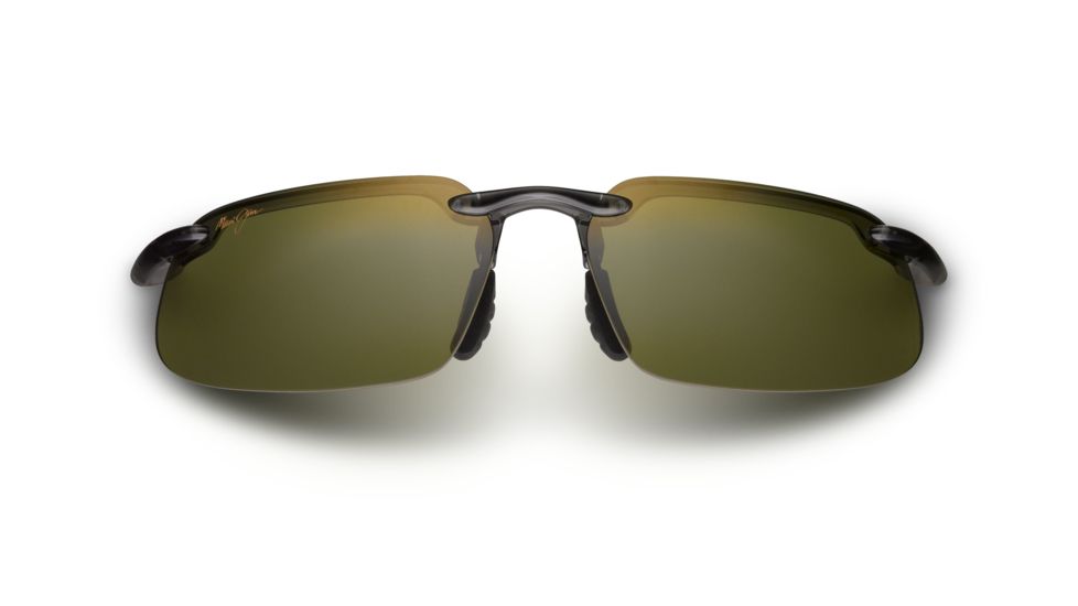 Maui Jim Kanaha Sunglasses,Universal Fit - Smoke Grey Frame,Polarized Maui HT Lens HT409N-11