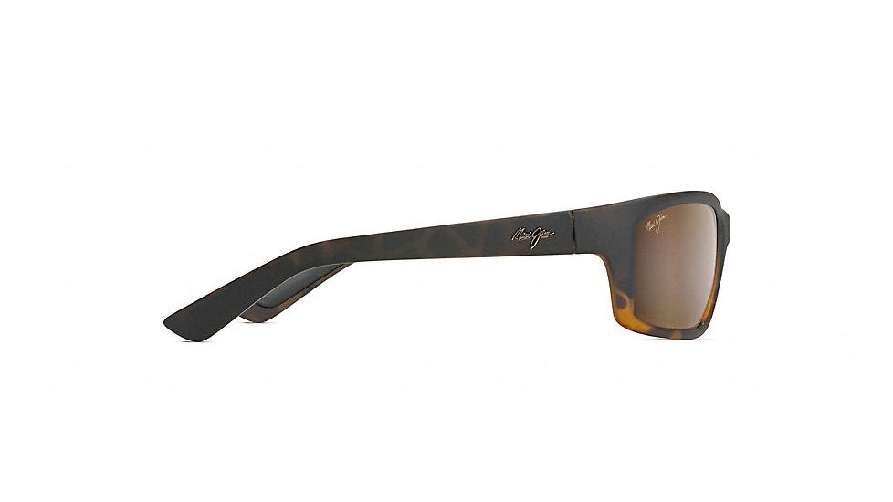 Maui Jim Kanaio Coast Polarized Wrap  Sunglasses,Matte Tortoise Ombre,HCL Bronze Lens H766-10MF