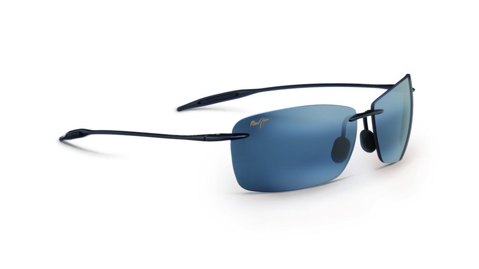 Maui Jim Lighthouse Sunglasses w/ Gloss Black Frame and Neutral Grey Lenses - 423-02
