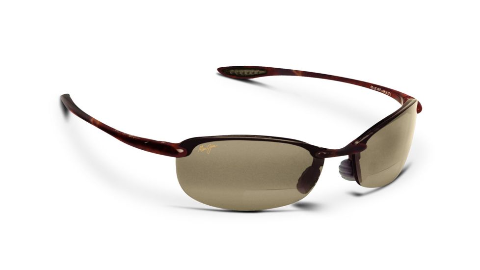 Maui Jim Makaha Reader Sunglasses - Tortoise Frame and HCL Bronze +1.50 Polarized Lens - Universal Fit H805N-1015