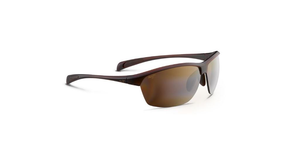 Maui Jim Middles Sunglasses - Matte Rootbeer Frame and HCL Bronze Lens H428-26M