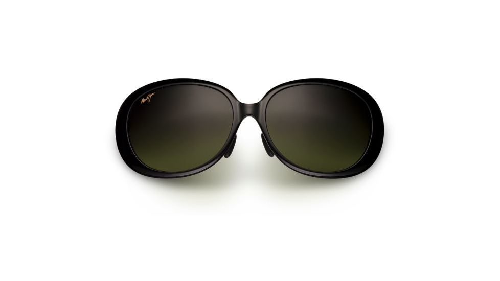 Maui Jim Nahiku Sunglasses, Gloss Black Frame, Maui HT Lens, Polarized, HTS436-02