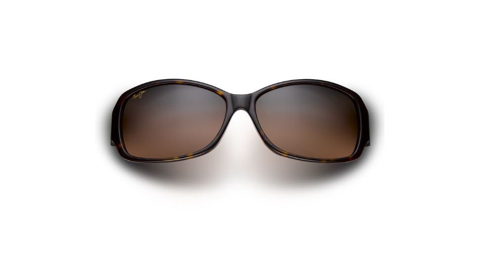Maui Jim Nalani Sunglasses - Dark Tortoise Frame and Maui Rose Polarized Lens RS294-10