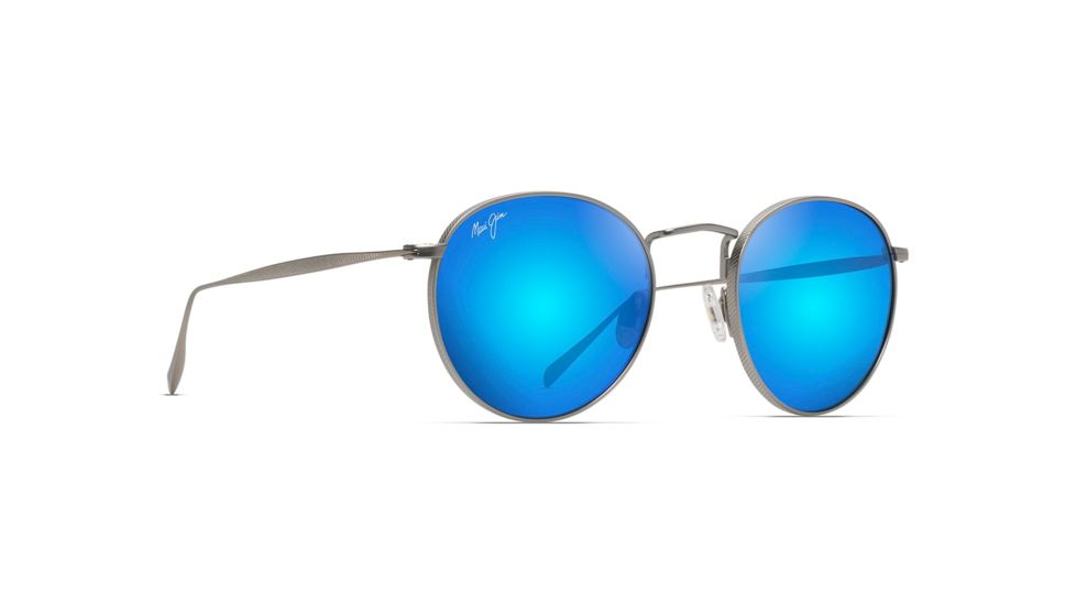 Maui Jim Nautilus Sunglasses, Titanium Frame, Blue Hawaii Lens, Polarized, B544-11B