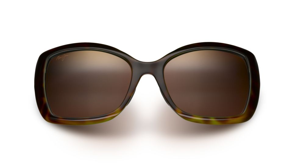 Maui Jim Orchid Sunglasses, Tortoise with Peacock Frame, HCL Bronze Lens, Polarized, H735-10P