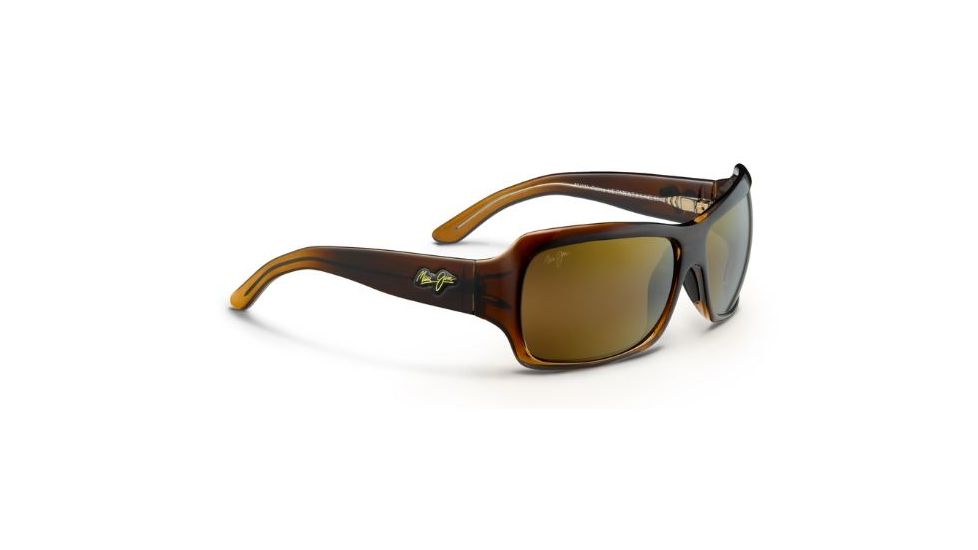 Maui Jim Palms Sunglasses w/ Chocolate Fade Frame and HCL Bronze Lenses - H111-01