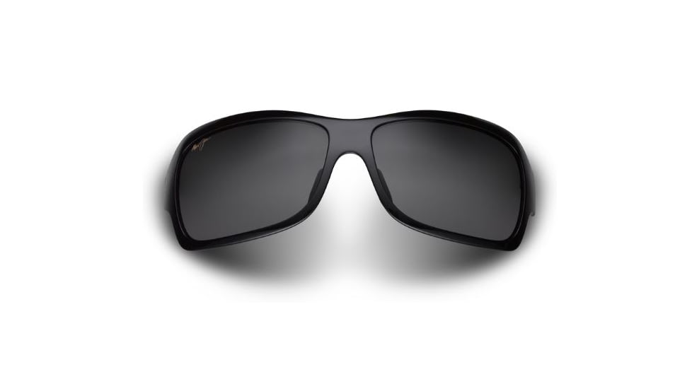 Maui Jim Seven Pools Gloss Black Fade Neutral Grey Sunglasses, Gloss Black Fade GS418-02J