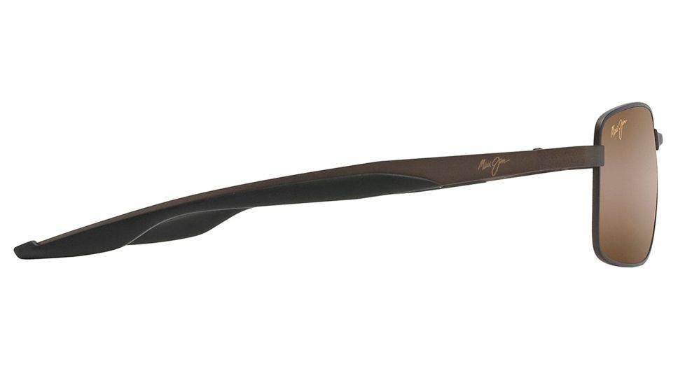 Maui Jim Shoal Sunglasses, Matte Brown Frame, HCL Bronze Lens, Polarized, H797-25M