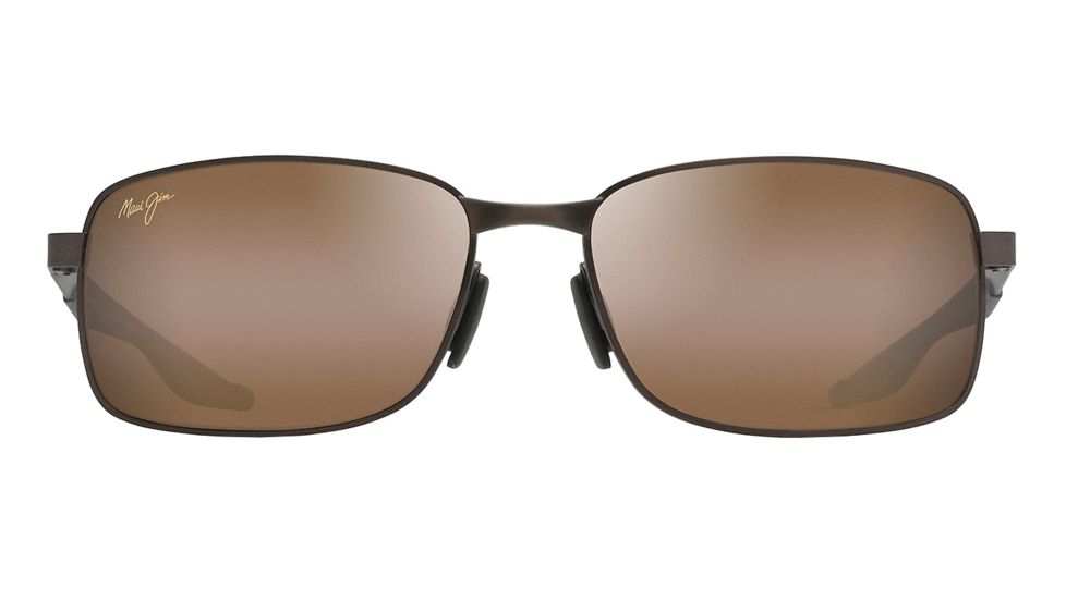 Maui Jim Shoal Sunglasses, Matte Brown Frame, HCL Bronze Lens, Polarized, H797-25M