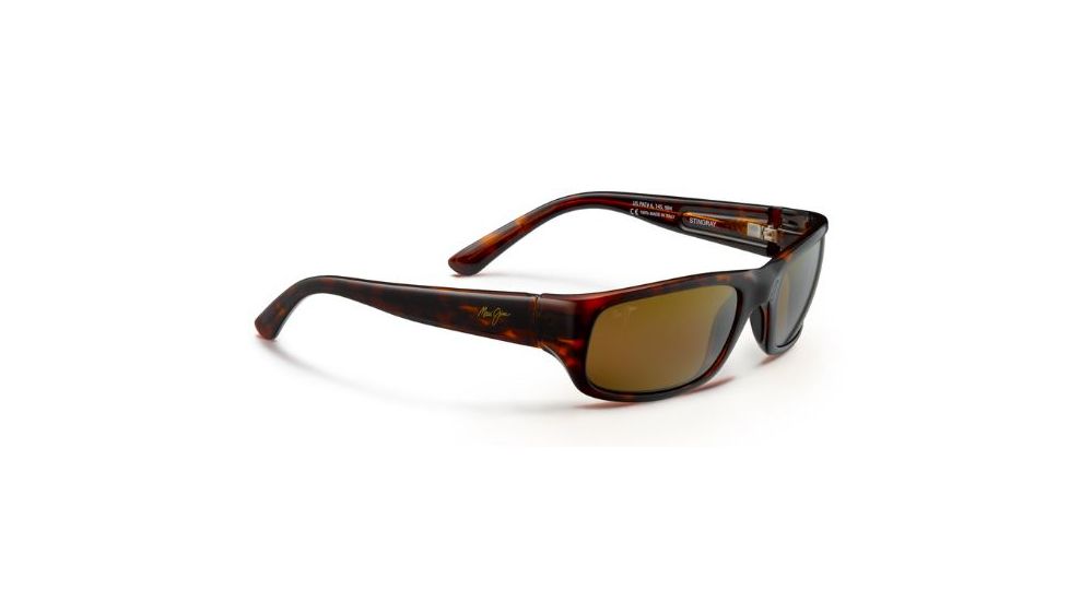 Maui Jim Stingray Sunglasses w/ Gloss Tortoise Frame and HCL Bronze Lenses - H103-10
