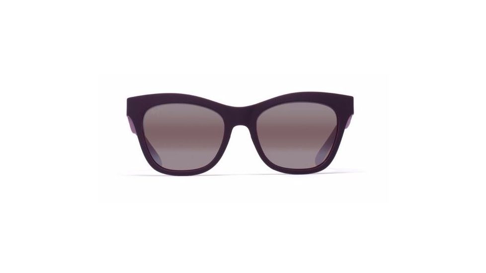 Maui Jim Sweet Leilani Sunglasses, Mauve Matte Rubber Frame, Maui Rose Lens, Polarized, R722-13MR