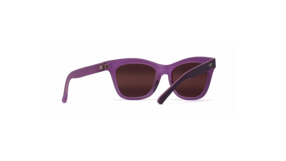 Maui Jim Sweet Leilani Sunglasses, Mauve Matte Rubber Frame, Maui Rose Lens, Polarized, R722-13MR