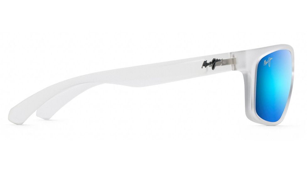 Maui Jim Tumbleland Sunglasses, Matte Crystal Frame, Blue Hawaii Lens, Polarized, B770-05CM