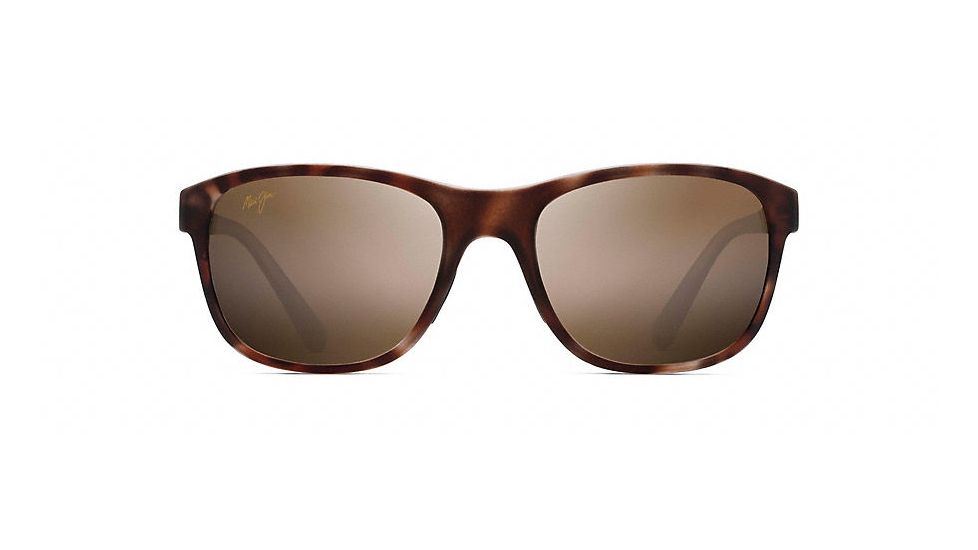 Maui Jim Wakea Polarized Classic  Sunglasses,Matte Tortoise Rubber,HCL Bronze Lens H745-10MR