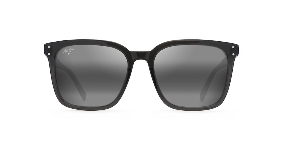 Maui Jim Women's Westside Sunglasses,Dark Translucent Grey Frame,Polarized,Neutral Grey Lens, 803-14G