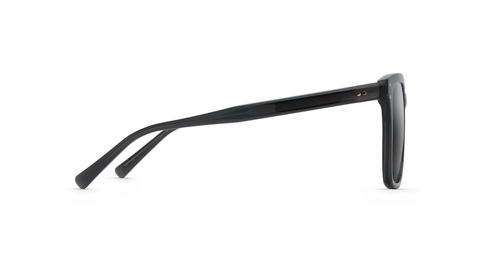 Maui Jim Women's Westside Sunglasses,Dark Translucent Grey Frame,Polarized,Neutral Grey Lens, 803-14G