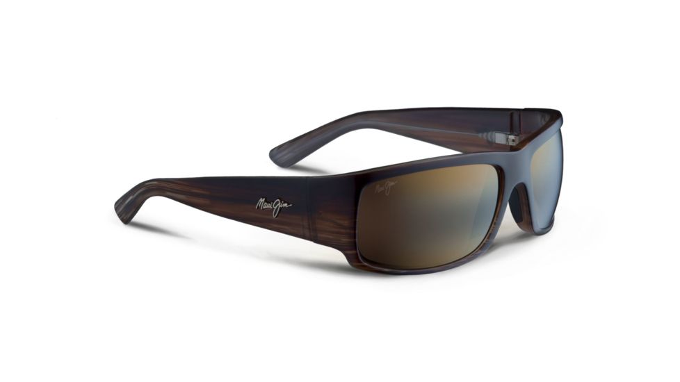 Maui Jim World Cup Sunglasses, Chocolate Fade, HCL Bronze Lenses, Chocolate Fade H266-01
