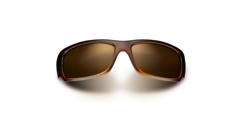 Maui Jim World Cup Sunglasses,Rectangle,Redfish Frame,Polarized HCL Bronze Lens H266-70