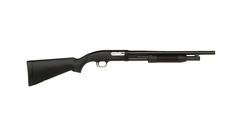 Maverick 88 Security 3in Field Pump Shotgun, 12 Gauge, 18.5in BBL, Synthetic Black Stock, Brass Bead Front Sight, 6RD Capacity, Blued, 31023