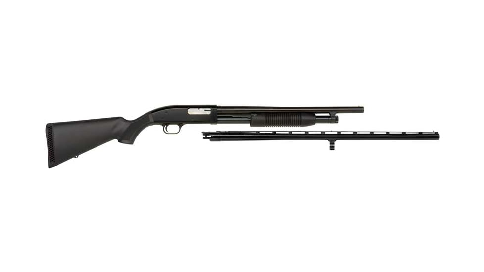 Maverick 88 Security Combo 3in Field Pump Shotgun, 12 Gauge, 18.5in BBL, Synthetic Black Stock, 6RD Capacity, Blued, 31014