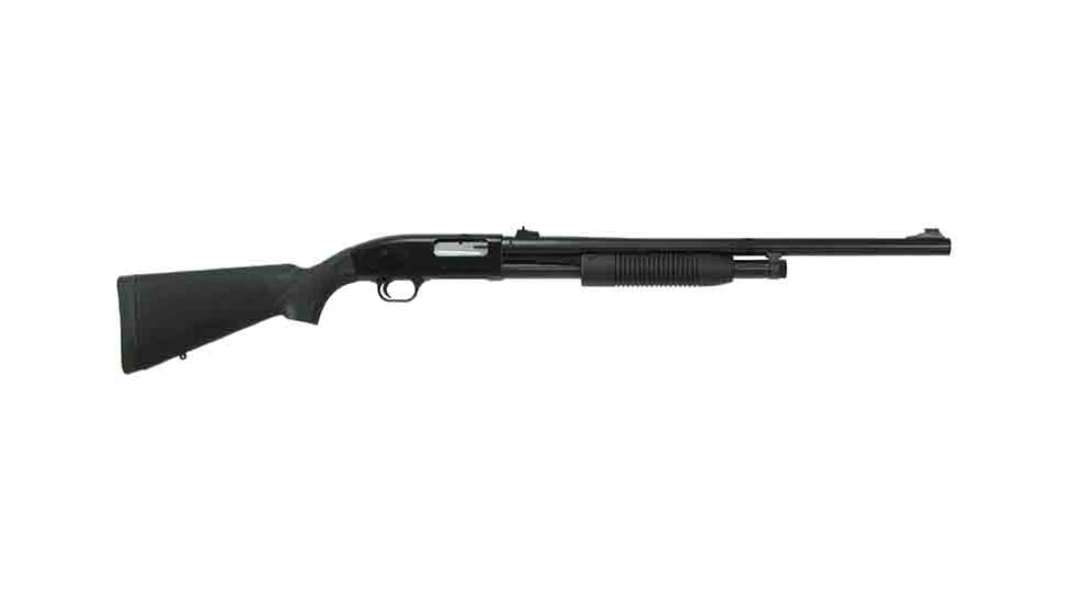 Maverick 88 Slug Fully Rifled &amp; Sights 3in Field Pump Shotgun, 12 Gauge, 24in BBL, Synthetic Black Stock, Blued Black, 31044