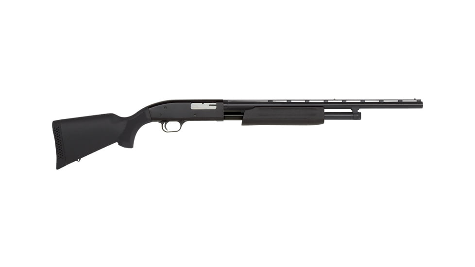 Maverick Bantam 3in Field Pump Youth Shotgun, 20 Gauge, 22in BBL, Synthetic Black Stock, Twin Bead Sights, Blued Black, 32202