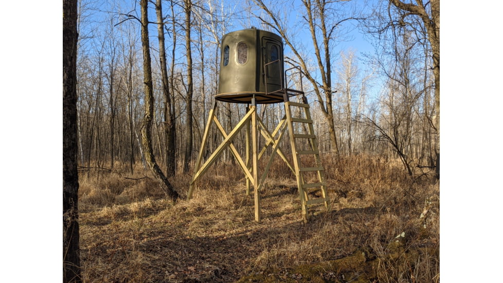 Maverick Blinds 6-Shooter Hunting Blinds - Clear, Green, 236