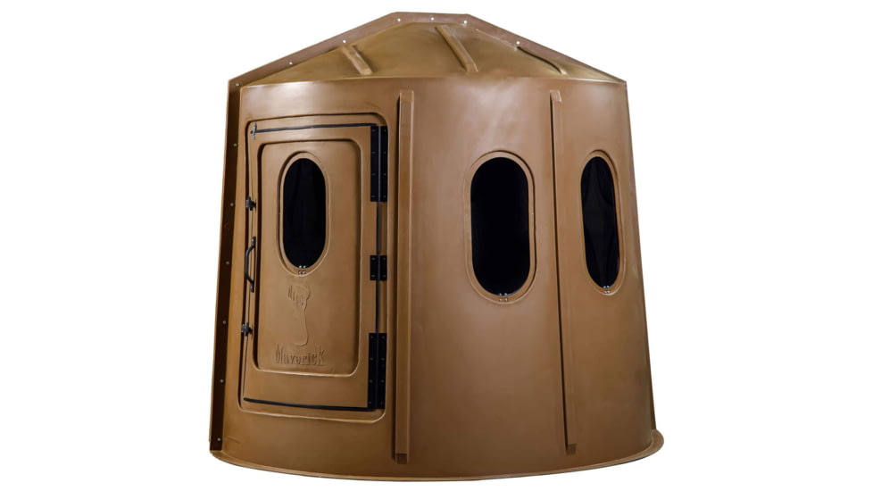 Maverick Blinds 6-Shooter Hunting Blinds - Clear, Brown, 221