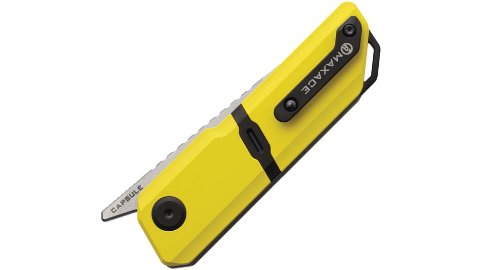 Maxace Capsule Linerlock Yellow, MAXMM291A