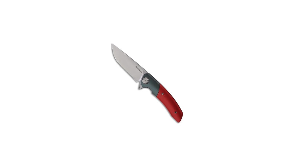 Maxace Knives Maxace Knives Mamba Liner Lock Knife Red G-10 3.5" Bead Blast, Red, SLD-Magic, adult, BHQ-194178