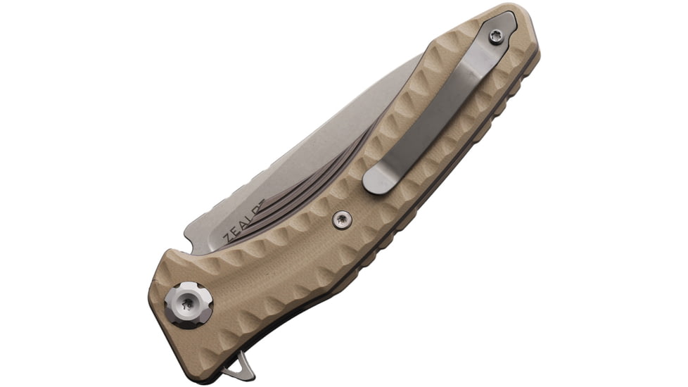 Maxace Zealot 2.0 Linerlock Brown G10, MAXMZ206