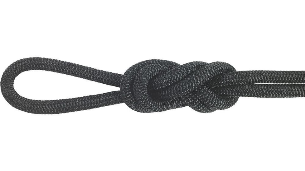MAXIM CLIMBING ROPES Maxim New England Prusik Accessory Cord, Black, 4mmx300ft, C3804-04-00300