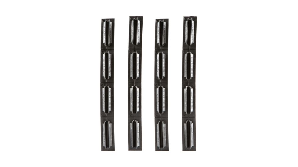 Maxim Defense Industries AR-15 M-Slot Rail Covers - 4 Pack, Black, MXM-47599