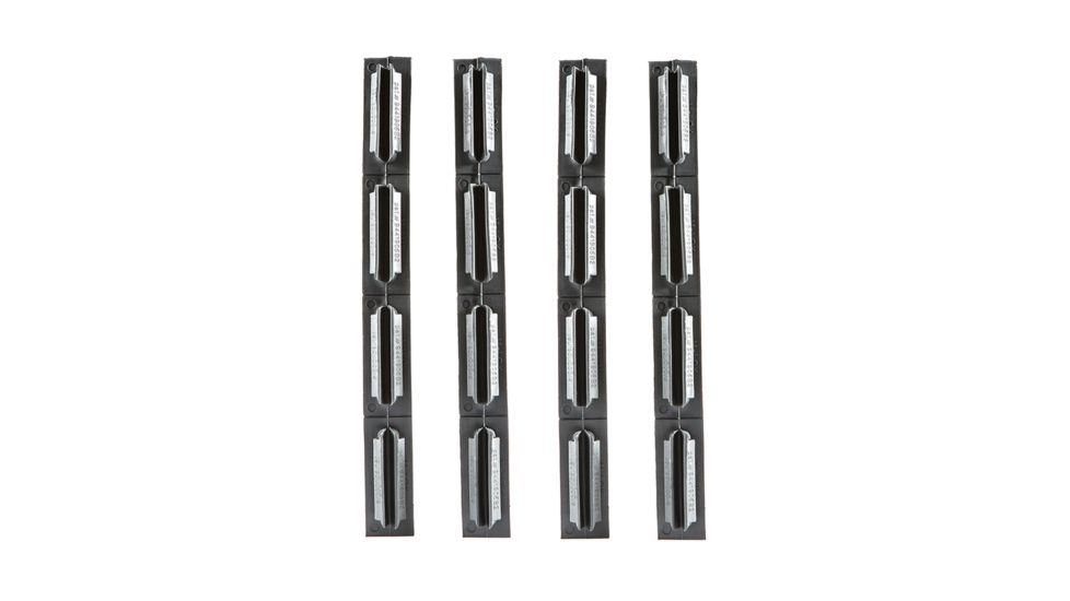 Maxim Defense Industries AR-15 M-Slot Rail Covers - 4 Pack, Grey, MXM-47601